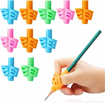 Pencil Grips - Children Pen Writing Aid Grip Set Posture Correction Tool
